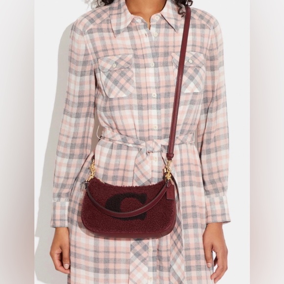 Coach Teri Shoulder Bag With Coach Motif new - Picture 3 of 13